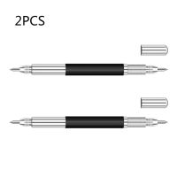 Marker Scriber Hand Scribing Tool Glass End Double Tip Etching Wood Metal Carbide Marking Pen Tungsten Carving Ceramic