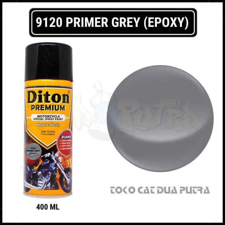 Diton Premium 400ml 9120 Primer Grey (Epoxy) Lazada Indonesia