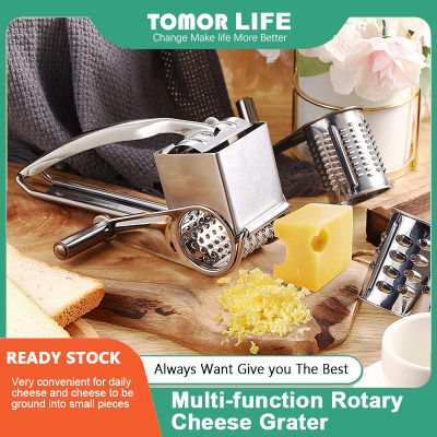 Tomor Life Multi-Function Planer โรตารี่ชีสขูดช็อคโกแลต Shredder เครื่องตัดสแตนเลสเครื่องบด Home อุปกรณ์ครัว