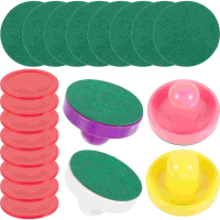 ฮ็อกกี้น้ำแข็ง Paddle โต๊ะ Pusher อุปกรณ์พลาสติก Puck ตลก Pucks Pushers Paddles Air Hockey Pucks