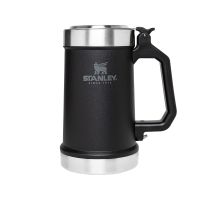 Stanley แก้วเบียร์เก็บความเย็น/มีฝาปิด รุ่น CLASSIC BOTTLE OPENER BEER STEIN | 24 OZ MATTE BLACK