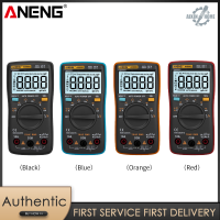 ANENG AN8002 6000นับ True RMS มัลติฟังก์ชั่นมัลติมิเตอร์แบบดิจิตอลเครื่องวัดโวลต์มิเตอร์ Handheld Mini Universal Meter ความแม่นยำสูงวัดอุณหภูมิ AC/DC แรงดันไฟฟ้า AC/DC ความต้านทานความจุความถี่ Duty Cycle ไดโอด Tester