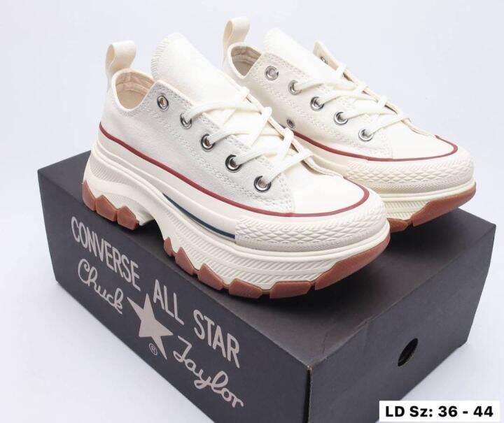 รองเท้าผ้าใบ-converse-all-star-สีขาว-ใส่ได้ทั้งหญิงและชาย-สินค้าพร้อมส่ง