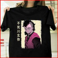 ราคาถูกเสื้อยืด พิมพ์ลายอนิเมะดาบพิฆาตอสูร Unseix Genya Kimetsu No Yaiba DiyS-5XL