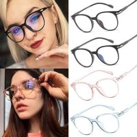 【CW】 New transparent Plain plain glass spectacles vintage eyeglass round frame