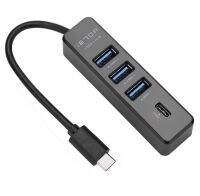 USB 3.1 HUB ที่แยก USB ใช้อะแดปเตอร์ฮับ4/7พอร์ต Type-C อุปกรณ์ขยาย PC คอมพิวเตอร์