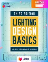[New English Book] Lighting Design Basics (3rd) [Paperback] พร้อมส่ง