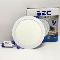 โคมไฟ ดาวน์ไลท์ LED Downlight 18W แบบฝัง แสงสีขาว Daylight ทรงกลม BEC