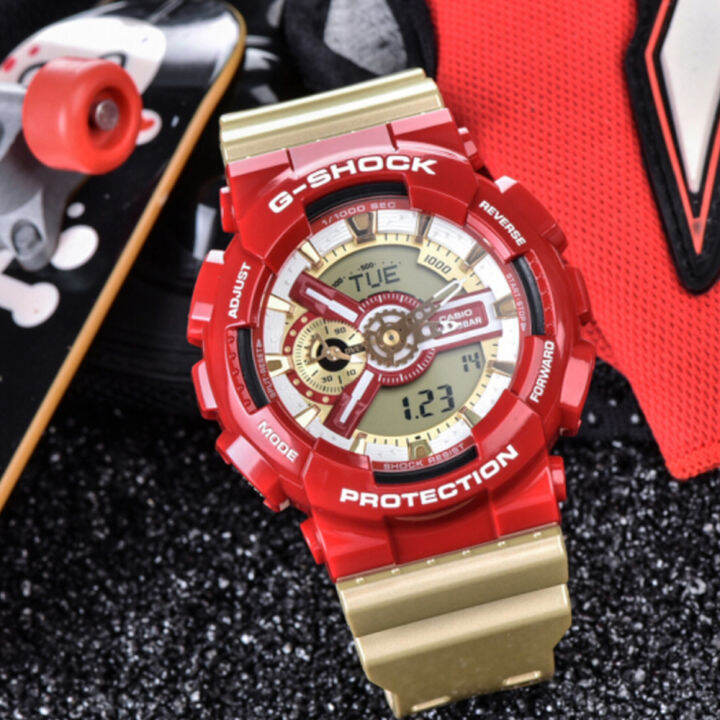 g-shock-baby-g-ga110-ba110-ชายและหญิงคู่กีฬานาฬิกากันน้ำและกันกระแทกเวลาโลกนำหน้าจอแสดงผลคู่-4-ปีรับประกันสากล-ba-110nc-6a-ga-110cs-4a