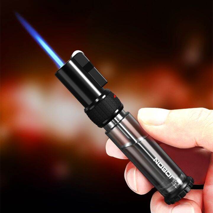 New Jobon Jet Flint Lighter Windproof Gas Torch Lighter Inflated Butane