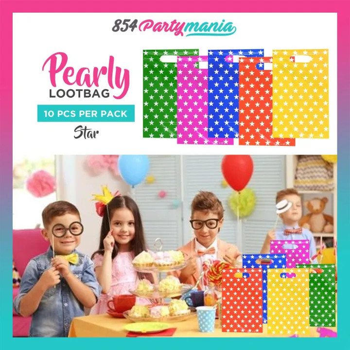 Pearly Lootbags 10pcs Party Loot bag Party bag Giveaways Filler Loot