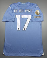 เสื้อบอล เพลเย่อ แมน ซิตี้ เหย้า 2023-24 Player Man City Home 2023 17 DE BRYUNE อาร์มพรีเมียร์ แชมป์