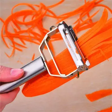 Stainless Steel Peeler Fruit Vegetable Multifunction Grater Julienne Peeler  Slice Melon Potato Carrot Cucumber Home Kitchen