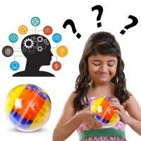 3D Maze Ball Round Maze Magic Cube Stereo Rotating Development Ball Gift Toy Creative Intellectual Kids Interesting H5L2