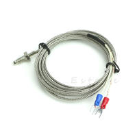 2M M6 0-600 ℃ K-ประเภทเทอร์โมคัปเปิลแบบขันสกรูเซ็นเซอร์ควบคุมอุณหภูมิProbe