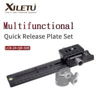 XILETU LCB-24B Track Dolly Slider Focusing Focus Rail Slider &amp; Clamp and QR Plate Meet Arca Swiss For DSLR Camera Canon