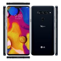 LG V40 ThinQ Original Dual Sim Fingerprint Card 128GB ROM 16MP Triple LTE Camera Unlocked Mobile Phones