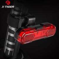 ◘¤ X-TIGER Bicycle Rear Light Waterproof MTB Bicycle Light USB Charge LED Bicycle Taillight Flash Tail Safety Bike Warning Light