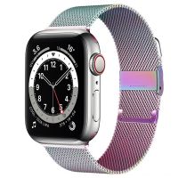 {zhiyun Watchshop}สำหรับสายนาฬิกา44มม. 40มม. 38มม. 42มม. Iwatch Se 6 5 4 3 Magnetic Loop Smartwatch สร้อยข้อมือนาฬิกา Serie 7 41มม. 45มม.-สายนาฬิกา-AliExpress