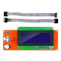 แผงควบคุมอัจฉริยะ1.4 LCD2004ชิ้นส่วนสำหรับหน้าจอเครื่องพิมพ์3D หน้าจอ LCD ทางลาด