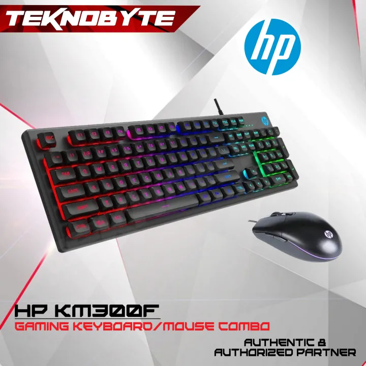 HP KM300F Gaming Keyboard+Mouse Combo Lazada PH
