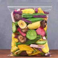 XUPAI Comprehensive Assorted Fruit and Vegetable Chips 20 ผักและผลไม้รวมของว่างแบบสบาย ๆ 400g