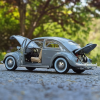 Bburago 1:18 1955 Volkswagen Kacer Beetle รถรุ่น Diecast โลหะของเล่นรถคลาสสิกยานพาหนะจำลองเด็กของขวัญ