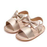 【hot】！ Baby Sandals Newborn Shoes Infant Anti-slip Rubber Sole Outdoor 0-18M Toddler