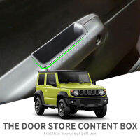 ภายในรถด้านหน้าประตูด้านข้างกล่องเก็บสำหรับ Suzuki Jimny JB74 2019 2020 2023