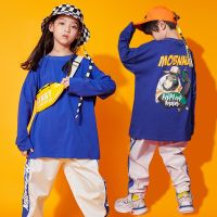 [COD] Childrens autumn and winter long-sleeved cheerleading performance primary school sports meeting girls hip-hop childrens boys