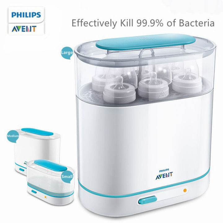 Philips Avent Baby Bottle Disinfection Fast Warm Milk & Sterilizers 3 ...