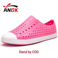 ANDK【จัดส่งในประเทศไทย】องเท้าลำลอง กันน้ำ ระบายอากาศได้ดี ขนาด EVA No Slip Beach Sandals 36-45