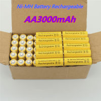 ใหม่ Quality100 เดิมดีนะ Ni MH ค่ะแบตเตอรี่แบบชาร์จไฟได้1.2V.AA3000mah 。ใช้กับของเล่นรีโมทคอนล