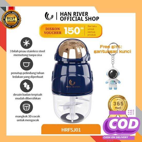 Chopper Blender Serbaguna Murah Promo Case Bumbu Coper Komplit Mini Daging Manual Stainless