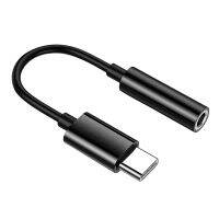 Type-C To 3.5mm Headphone Jack Adapter Type-C Auxiliary Audio Converter Charging Wired Earphone Cable For Samsung Huawei Phone