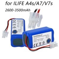 14.4V Rechargeable Li-lion Battery for ILIFE A4s/A7/V7s Plus/V55 Pro/W400/A9s PX-B020 Robot Vacuum Cleaner 14.8v Batteries