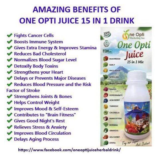 one opti juice Lazada PH