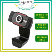 Webcam máy tính HXSJ S20Webcam pc laptop học online, trực tuyến