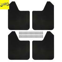 Homyl 4Pcs Mudflaps Flaps ชิ้นส่วนภายนอก Mudflaps Mudguard สำหรับรถ Pickup SUV