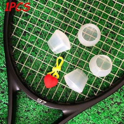 ；‘【； Shockproof Silicone Energy Sleeve Tennis Racket Cover Handle End Cap Bumper Accessories Grip Ring Racquet Sport Overgrip