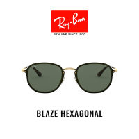 Ray-Ban Blaze Hexagonal - RB3579N 001/71 - size 58