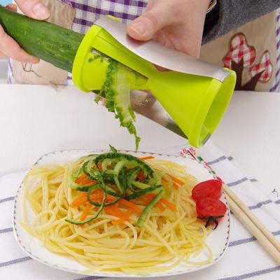 [COD] Wholesale kitchen multifunctional grater creative spiral funnel rotary hourglass vegetable