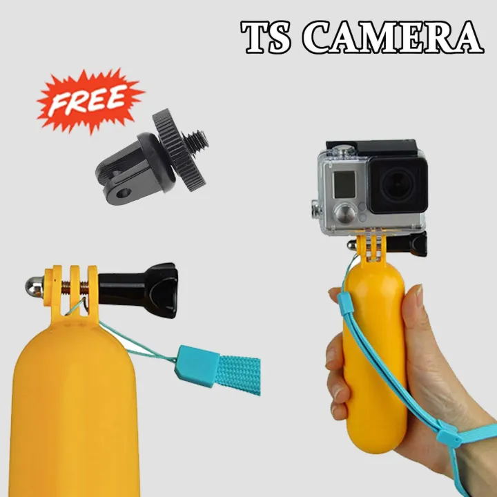 FLOATY HANDLE GOPRO ACTIO CAMERA FLOATING HANDLE BOBBER GRIP Lazada