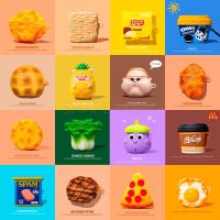 Simulation Food Shape case for 3gen Cute Cartoon New Style 2Pro Earphone Compatible With Pro 2gen