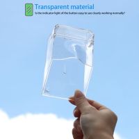 ☍ Transparent Doorbell Protective Cover Doorbell Control Rain Cover Transparent Protective Box Outdoor Sun Protection Thickened