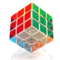 ZCUBE ของเล่นการศึกษาของเล่นรูบิคสำหรับเด็กก้อนลับสมองนีโอเวทมนต์3X3x3ใส