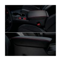 Microfiber Leather Interior Center Control Armrest Box Cover Trim for 11Th Gen Sedan 2022