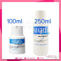 Saugella dermoliquido ใช้ประจำทุกวัน 100ml / 250ml ขนาดเล็ก จุดซ่อนเร้น สุขอนามัย ล้างน้องสาว ตกขาว ช่องคลอด มีกลิ่น