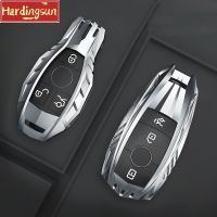 Hardingsun Kunci Remote Mobil โลหะผสมสังกะสีปลอกตัวป้องกันผู้ถือปลอกตัวป้องกันสำหรับ Mercedes Benz A B C E S คลาส W205 W204 W212 W213 W176 W177ฝาอุปกรณ์พวงกุญแจ