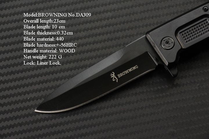 มีดพับ-browning-da309-stainless-steel-มีดsurvival-knife-ด้ามไม้